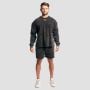 Aura Washed pulóver Black - GymBeam L