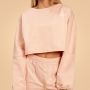 Bliss Cropped női pulóver Pink - BeastPink M