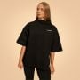Bliss Oversized női felső Black - BeastPink M