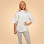 Bliss Oversized női felső Grey - BeastPink M
