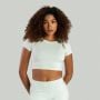 Essential női crop top Moon Grey - STRIX XS