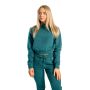 Essential High-Neck női pulóver Deep Teal - STRIX S