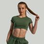 Essential női crop top Cedar Green - STRIX M
