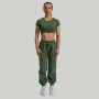 Essential női crop top Cedar Green - STRIX M