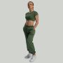 Essential női crop top Cedar Green - STRIX M