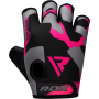 Sublimation F6 súlyemelő kesztyű Pink  - RDX Sports M