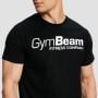 Fitness póló Black - GymBeam L