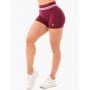 Women‘s Freestyle High Waisted Shorts Burgundy - Ryderwear L