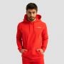 Limitless Hoodie pulóver Hot Red - GymBeam L
