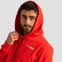 Limitless Hoodie pulóver Hot Red - GymBeam L
