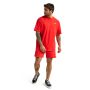 Limitless Oversized póló Hot Red - GymBeam S