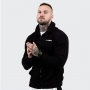 Zipper Hoodie Black pulóver - GymBeam XL
