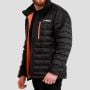Puffer férfi kabát Black/Orange - GymBeam L
