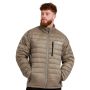 Puffer férfi kabát Vetiver/Black - GymBeam XXL