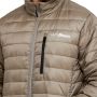 Puffer férfi kabát Vetiver/Black - GymBeam XXL