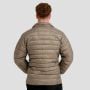 Puffer férfi kabát Vetiver/Black - GymBeam XXL