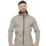 Agile cipzáras kapucnis pulóver Sage - GymBeam L