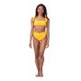 Miami Retro Yellow bikini felső - NEBBIA M