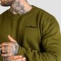 Basic Military Green pulóver - GymBeam XL