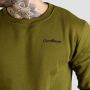 Basic Military Green pulóver - GymBeam XL
