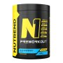 N1 Pre-Workout - Nutrend 10 x 17 g - kékmálna