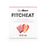 Fitcheat fehérjés csokoládé - GymBeam 80 g - epres fehér csoki