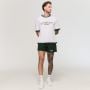 Varsity oversized póló White - GymBeam XXXL