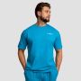 Limitless Oversized póló Aquamarine - GymBeam XXL