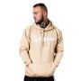 PRO Hoodie pulóver Sand - GymBeam L - krém