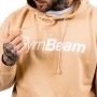 PRO Hoodie pulóver Sand - GymBeam L - krém