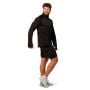 Pulse 1/2 Zip futófelső Black - GymBeam XL