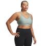 Crossback Low Sport Bra Green - Under Armour XL