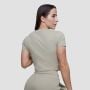 Agile Cropped póló Sage - GymBeam L