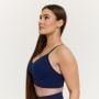 Sculpt varrásmentes sportmelltartó Navy - GymBeam M