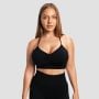 Sculpt varrásmentes sportmelltartó Black - GymBeam S