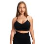 Sculpt varrásmentes sportmelltartó Black - GymBeam S