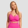 Sculpt varrásmentes sportmelltartó Rose - GymBeam L