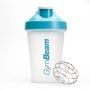 Shaker Blend Bottle átlátszó-kék 400 ml - GymBeam single_variant