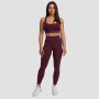 Mesh Panel női leggings Eggplant - GymBeam S