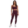 Mesh Panel női leggings Eggplant - GymBeam S