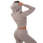 TRN női kapucnis pulóver Grey - GymBeam M