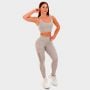 Mesh Panel női leggings Grey - GymBeam S