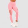 Mesh Panel női leggings Pink - GymBeam S