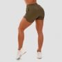 TRN női rövidnadrág Olive - GymBeam S