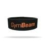 LEVER súlyemelő öv Black/Orange - GymBeam L