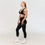 Women‘s Fierce Leggings Black - GymBeam XXL
