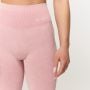 Women‘s Fierce Seamless Pants Baby Pink - GymBeam XXL