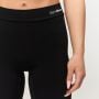 Women‘s Fierce V-back Leggings Black - GymBeam XXL