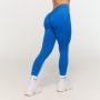 Women‘s Fierce V-back Leggings Blue - GymBeam XXL