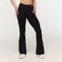 Women‘s Fierce V-back Pants Black - GymBeam XXL